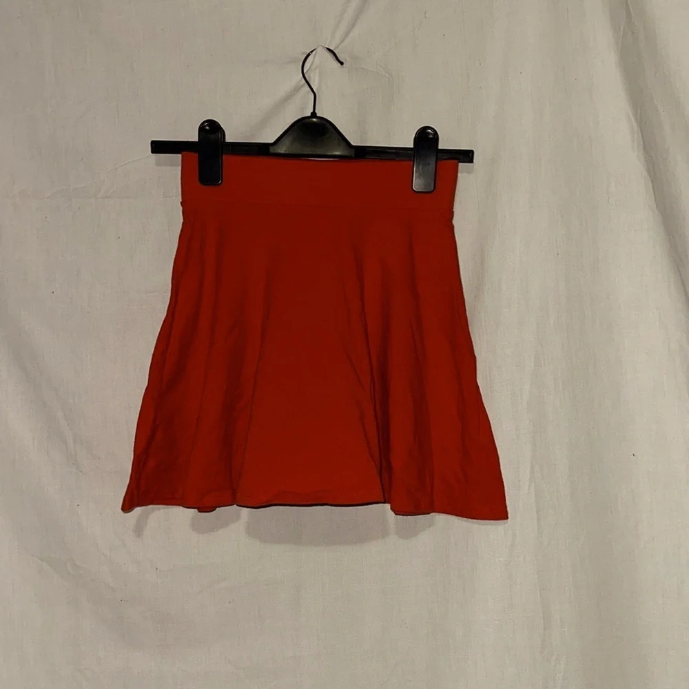 orange Forever 21 mini skirt size small